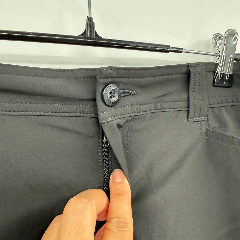 Eddie Bauer 6 Skort Women Black Performance Hiking Golf Athletic‎ Stretch Pocket